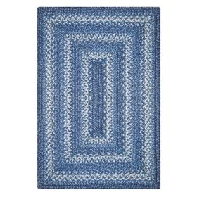 Homespice Decor 27" x 45" Rect. Denim Jute Braided Rug