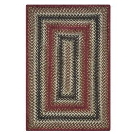 Homespice Decor 5' x 8' Rect. Chester Jute Braided Rug