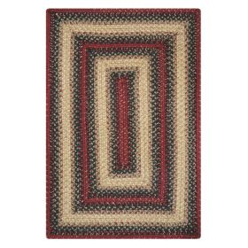 Homespice Decor 5' x 8' Rect. Highland Jute Braided Rug