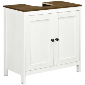 Bathroom Sink Cabinet, Freestanding Under Sink Cabinet Adjustable Shelf