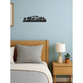 Vintage Metal Moose Wall Art, Handcrafted Rustic Moose Sculpture