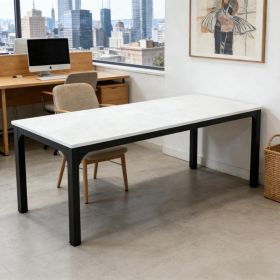 Modern Computer Desk,Rectangle Workspace Desk,Executive Desk
