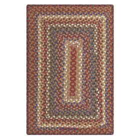 Homespice Decor 5' x 8' Rect. Biscotti Cotton Braided Rug