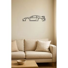 Vintage Metal Car Wall Art - Retro Automotive Decor Sign For Garage