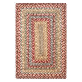Homespice Decor 10" x 10" Sample Azalea Jute Braided Rug