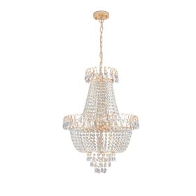 Same As W1340P143189  Gold Crystal Chandeliers,Large Contemporary Luxury Ceiling Lighting For Living Room Dining Room Bedroom Hallway   Without Bulb