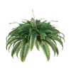 VEVOR Artificial Ferns, Natural Spread Diameter 37-41 Inch, Large Hanging Fake Boston Ferns
