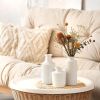 Matte White Glass Bud Vase Set of 12 â€“ Small Minimalist Vases for Easy Home Styling, Perfect for Windowsills, Bedrooms, Bathrooms