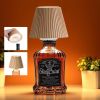 Wireless Bottle Lamp Shades for Table Lamps, 3 Level Brightness Bar Lights for Home Bar, Rechargeable Cordless Lamp for Bedroom Bar&Restaurant