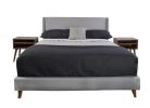 King Upholstered Bed With 2 Nightstands
