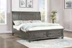 Meade G8905A-QB Queen Bed , Gray