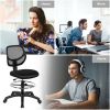 Adjustable Height Mid Back Mesh Drafting Office Chair