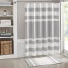 Shower Curtain with 3M Treatment Grey 72x72"
