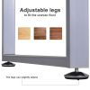 47" L Computer Desk Writing Table Workstation with Multi-Use Reversible File Drawers Metal Frame Home Office Furniture, Dark Wood Grain