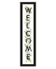 "Welcome Sign II" by House Fenway, Ready to Hang Framed Print, Black Frame