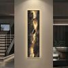 Modern Abstract LED Wall Art with Backlit Light Home Decor - USB Powered