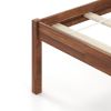 Twin/Full/Queen Size Wood Bed Frame with Headboard and Slat Support