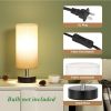 Small Table Lamp for Bedroom Bedside Lamps for Night Stands, Minimalist Nightstand Light Lamp