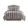 4PC Faux Fur Comforter Set