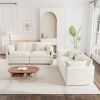 2 - Piece Living Room Set , 2 Pieces Upholstered Loveseat and Couch for Home Office Lounge, Sofa Set of 2