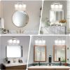 Brushed Nickel Bathroom Light Fixtures Light Modern Vanity Light