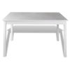 Dining Set White Pine wood 5 Piece Durable Dining Table