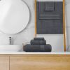 Soft 8-Piece Towel Set - 100% Pure Ringspun Cotton, Contains 2 Oversized Bath Towels 27x54, Hand 16x28, 4 Wash Cloths 13x13 Ideal for Everyday use