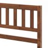 Twin/Full/Queen Size Wood Bed Frame with Headboard and Slat Support