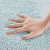 1 PCS 24x60" 100% Cotton Tufted 3000 GSM Reversible Bath Rug Blue