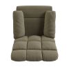 The Granada Recliner in Sage Gray