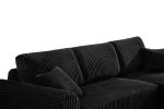 109"Cloud Modular Sectional Sofa Couch with L-Shape Chaise,Modern Minimalist Upholstered Couches for Living Room Bedroom,Deep Seat Corner Couch