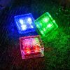 6-Pack Solar Powered Ice Bricks Path Lights Outdoor Lights