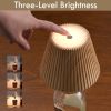 Wireless Bottle Lamp Shades for Table Lamps, 3 Level Brightness Bar Lights for Home Bar, Rechargeable Cordless Lamp for Bedroom Bar&Restaurant