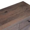 120x40x85cm Vintage With Storage Shelves With Drawers And Compartments Particleboard Triamine Veneer Cabinet Gray