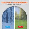 Clear PVC Strip Curtain, 84 in Height x 42 in Width x 0.08 in Thickness, 7 PCS Walk in Freezer Cooler Curtain Strips