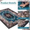 1PC Area Rug with Non-Shedding Surface and Anti-slip Bottom