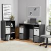 11" 6-Cube Storage Organizer, Black