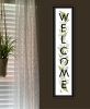 "Welcome Sign II" by House Fenway, Ready to Hang Framed Print, Black Frame