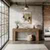Console Table, Wooden Sofa Table Entryway Console Foyer Table