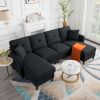 RYS164 99.2' U-Shaped Modular Sectional Sofa