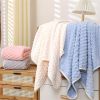 Luxury Microfiber Bath Towels 4-Pack  Ultra Lightweight & Hypoallergenic for Spa, Gym, Travel | Super Soft Set, 4 Colors