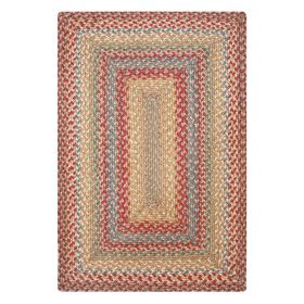 Homespice Decor 4' x 6' Rect. Azalea Jute Braided Rug