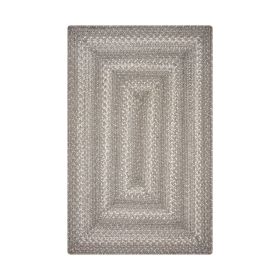Homespice Decor - 22" x 72" Rect. Grey Cloud Jute Braided Rug