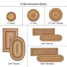 10x15 Kingston TbMt Oval Set of 4