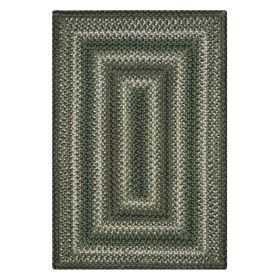 Homespice Decor 10" x 10" Sample Pinecone Jute Braided Rug