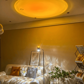 EP LIGHT Dual Head Floor Lamp Sunset Aurora Projector Lights, Ambient Night Lights