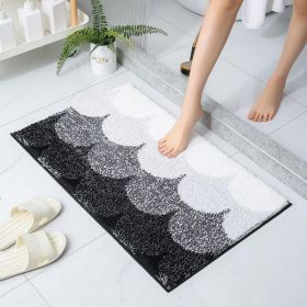 Area Rug Color Rug For Bedroom - Non Slip Bath Rug Absorbent Floor Mat For Bathroom - Cute Washable Small Shower Mat - Aesthetic Modern Home Decoratio (Option: SY230500011)