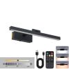 16inch Black Bathroom Light Fixtures Over Mirror Modern Dimmable LED Vanity Light For Bathroom Wall Lighting