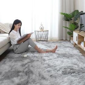 Plush Girl's Room With Tatami Mats Beside The Bed (Option: Grey-120x200cm)