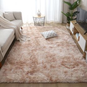 Plush Girl's Room With Tatami Mats Beside The Bed (Option: Beige-120x200cm)